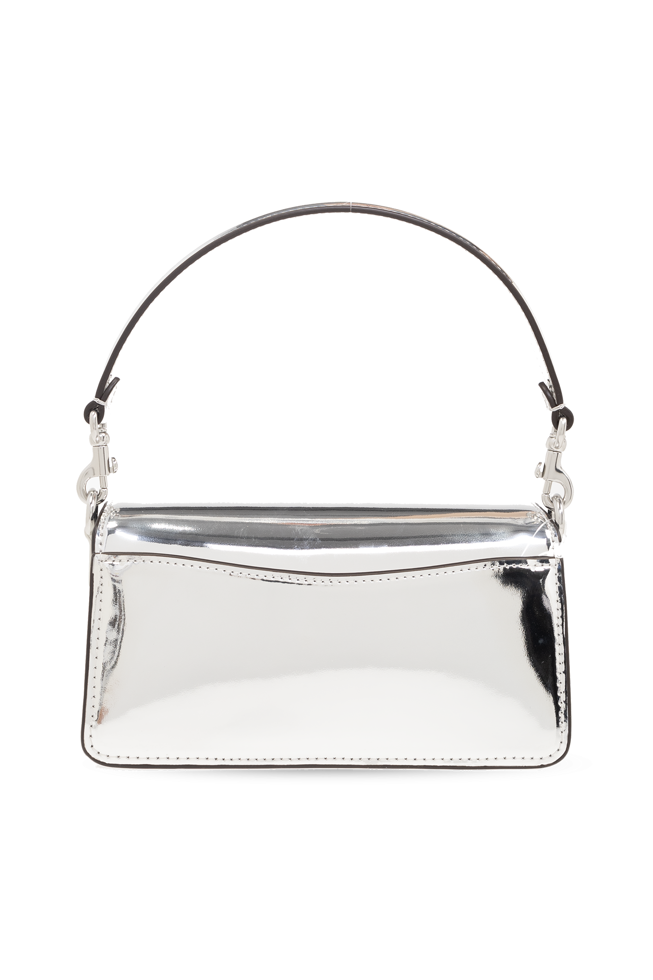 Coach on sale silver clutch